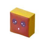 Игрушка латекс L-466 "Десерт - Пирожное кубик" 6 см